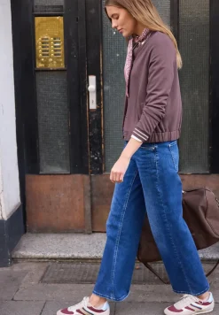 Blouson met college details
