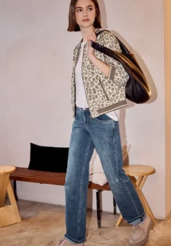 Blouson met dierenprint
