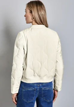 Blouson met doorgestikt patroon