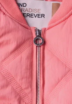 Blouson met doorgestikt patroon