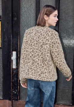 Blouson met leopatroon