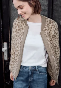 Blouson met leopatroon