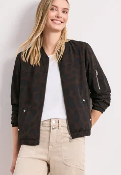 Blouson met rits en print