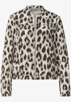 Blouson met rits en print