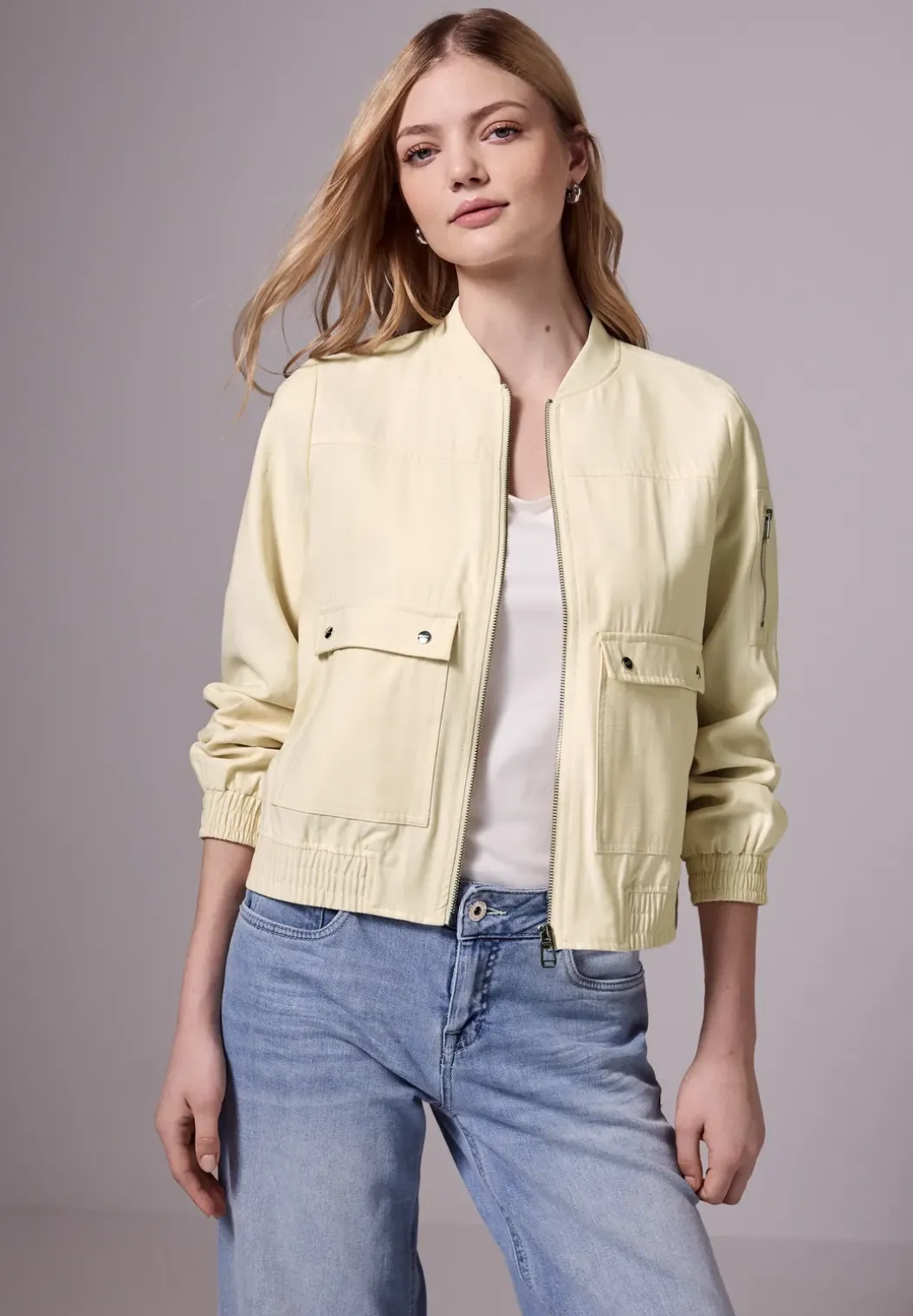 Blouson met zakken