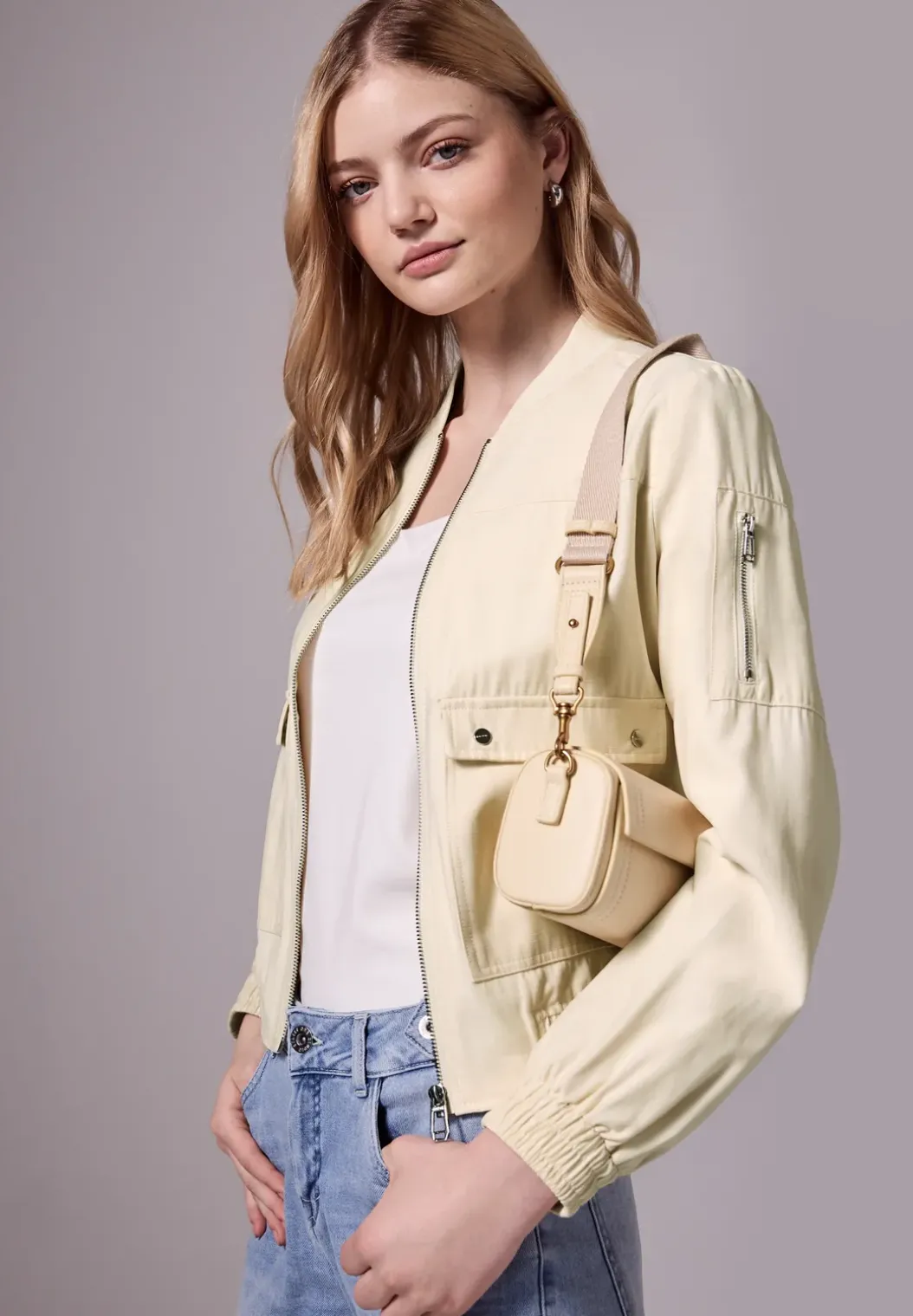 Blouson met zakken
