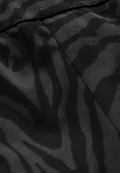Bootcut jacquard broek