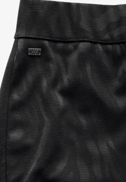 Bootcut jacquard broek