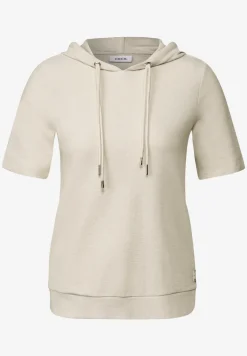 Bouclé slub hoodie