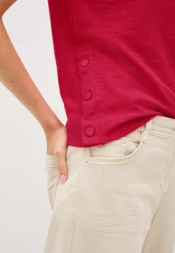Bouclé slub shirt