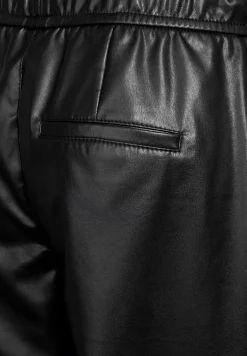 Broek in lederlook