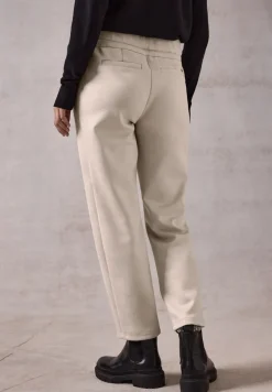Broek in lederlook