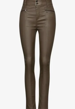 Broek in lederlook