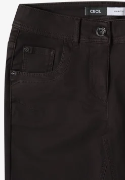 Broek in lederlook