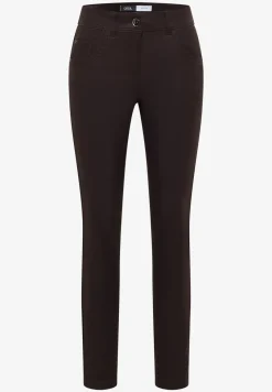 Broek in lederlook