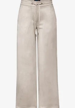 Broek in velourslook