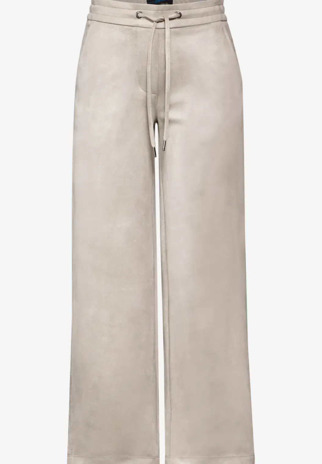 Broek in velourslook