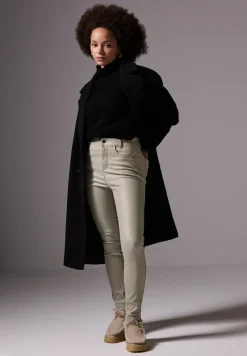 Broek met coating