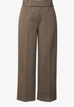 Broek met gedessineerde straight legs