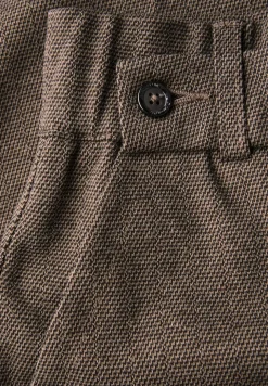 Broek met gedessineerde straight legs