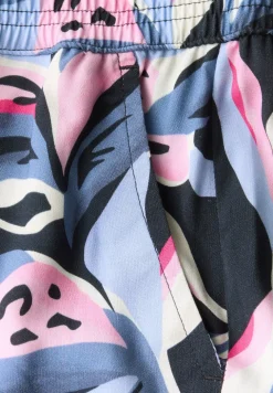 Broek met gedessineerde Wide Legs