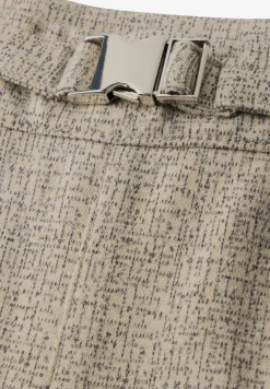 Broek met gedessineerde Wide Legs