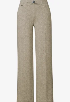Broek met gedessineerde Wide Legs