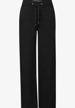 Broek met rechte pijpen en tape