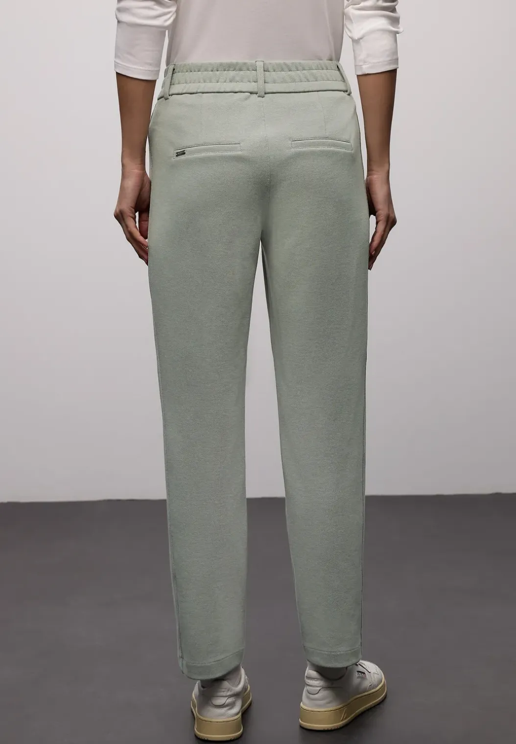 Broek met smalle pijpen