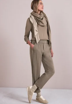 Broek met smalle pijpen