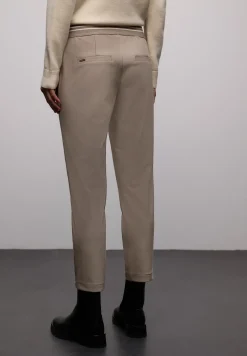 Broek met smalle pijpen