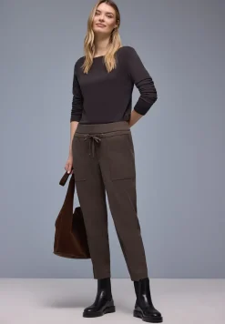 Broek met smalle pijpen