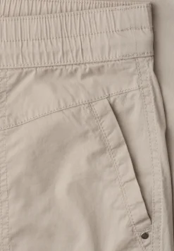Broek met spijlpijpen in papertouch kwaliteit