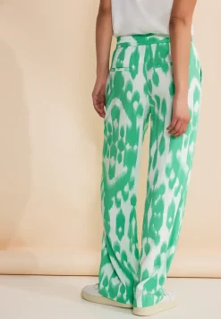 Broek met wijde pijpen
