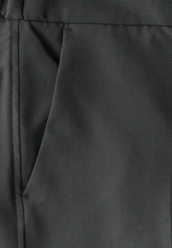 Broek met wijde pijpen in keperstof