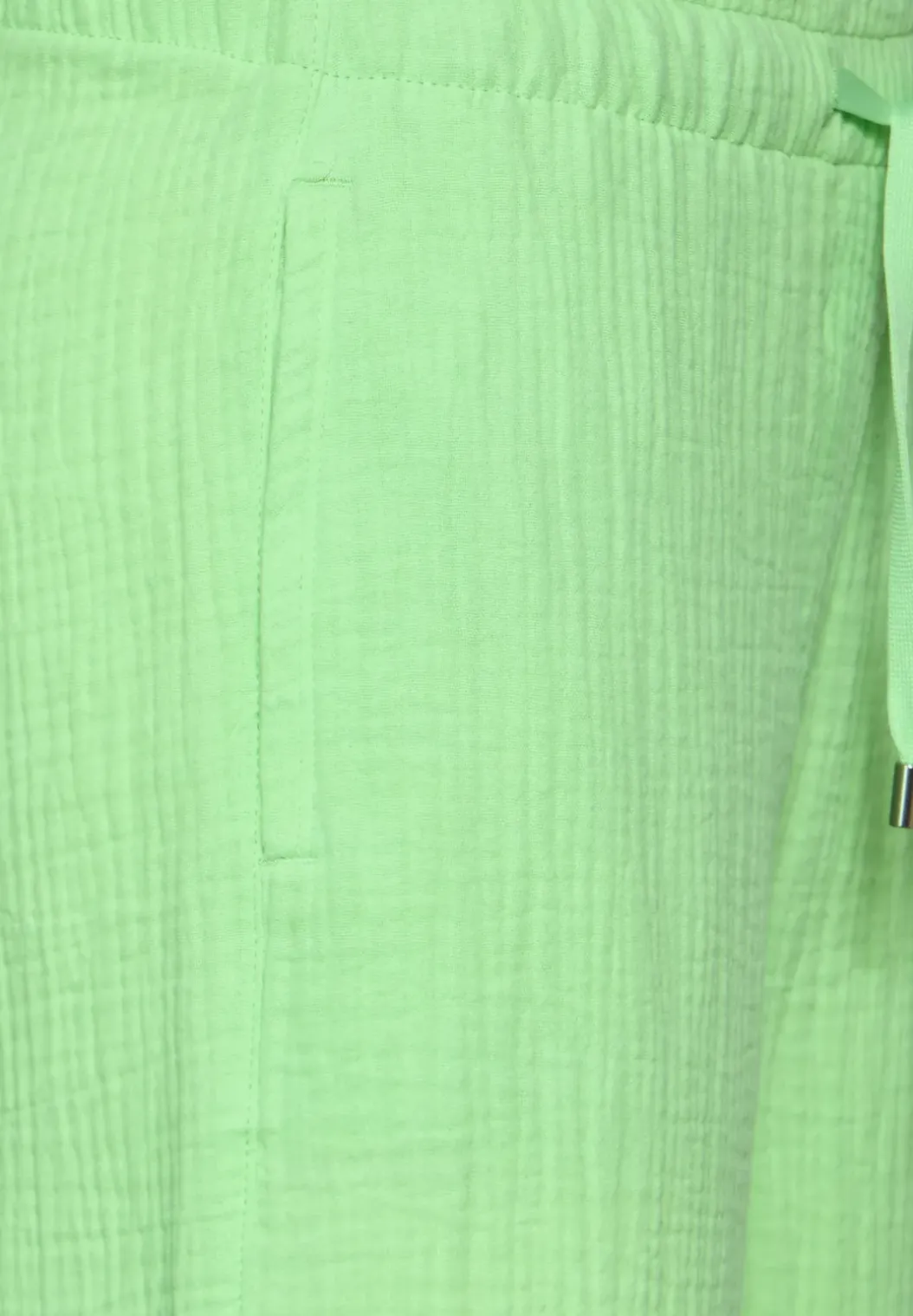 7/8-broek van mousseline