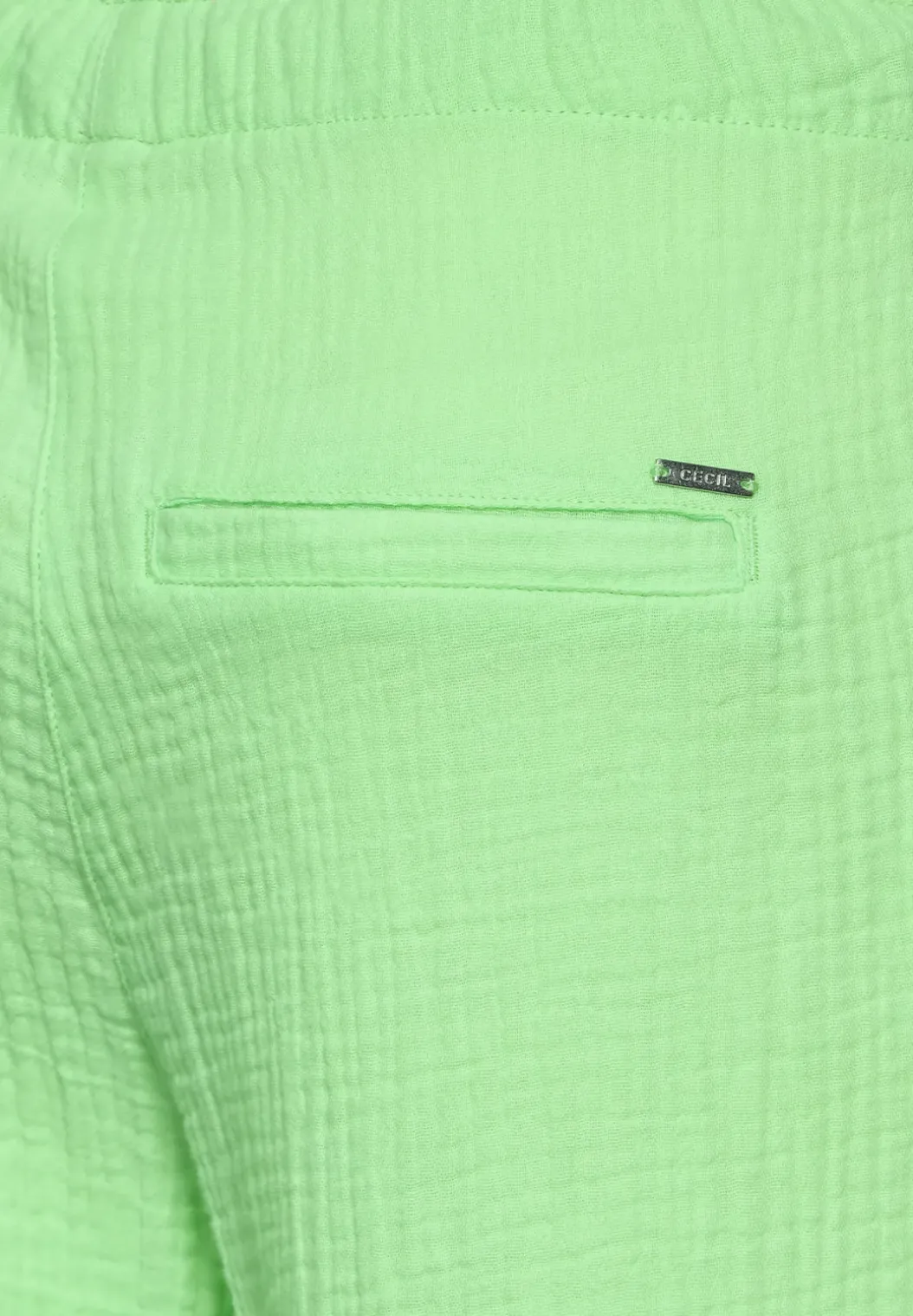 7/8-broek van mousseline