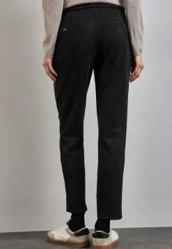Broek in velourslook