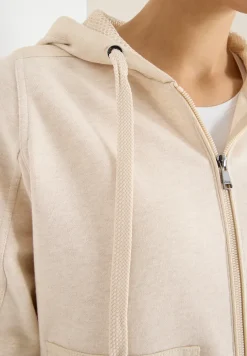 Capuchonjack met structuurmix