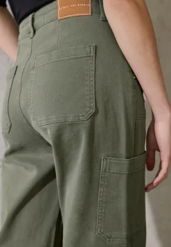 Cargo broek met rechte pijpen
