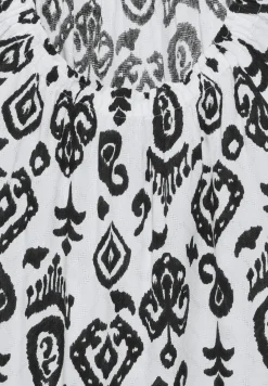 Carmen blouse met print