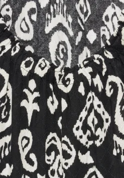 Carmen blouse met print