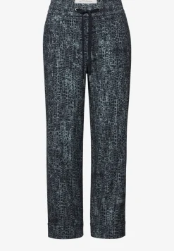 Casual broek met omslag