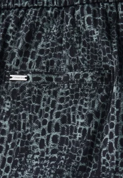 Casual broek met omslag