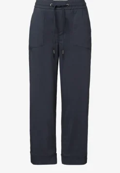Casual broek met omslag