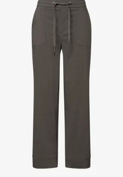 Casual broek met omslag