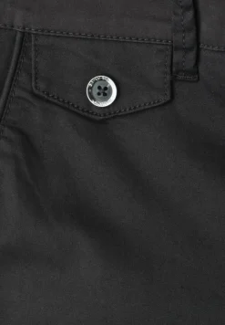 Casual fit chino's in een zachte stof