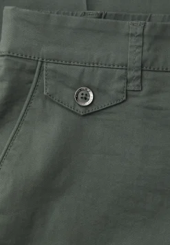 Casual fit chino's in een zachte stof