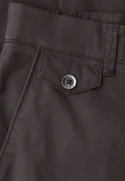 Casual fit chino's in een zachte stof