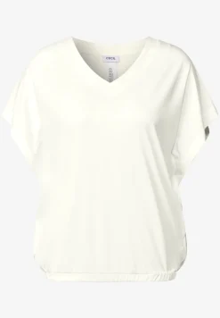Casual shirt met V-hals